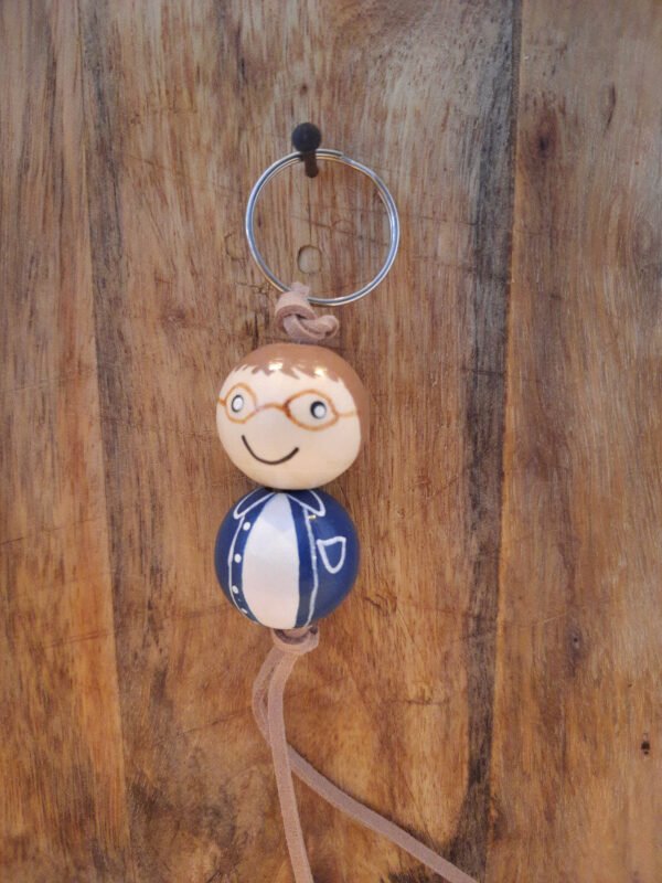 Sleutelhanger juf & meester