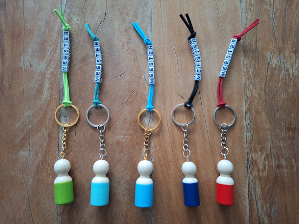 Sleutelhanger meester