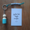 Sleutelhanger meester